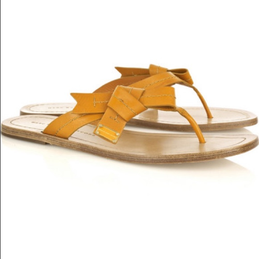 Marc Jacobs Snakeskin Sandals - Picture 1 of 2